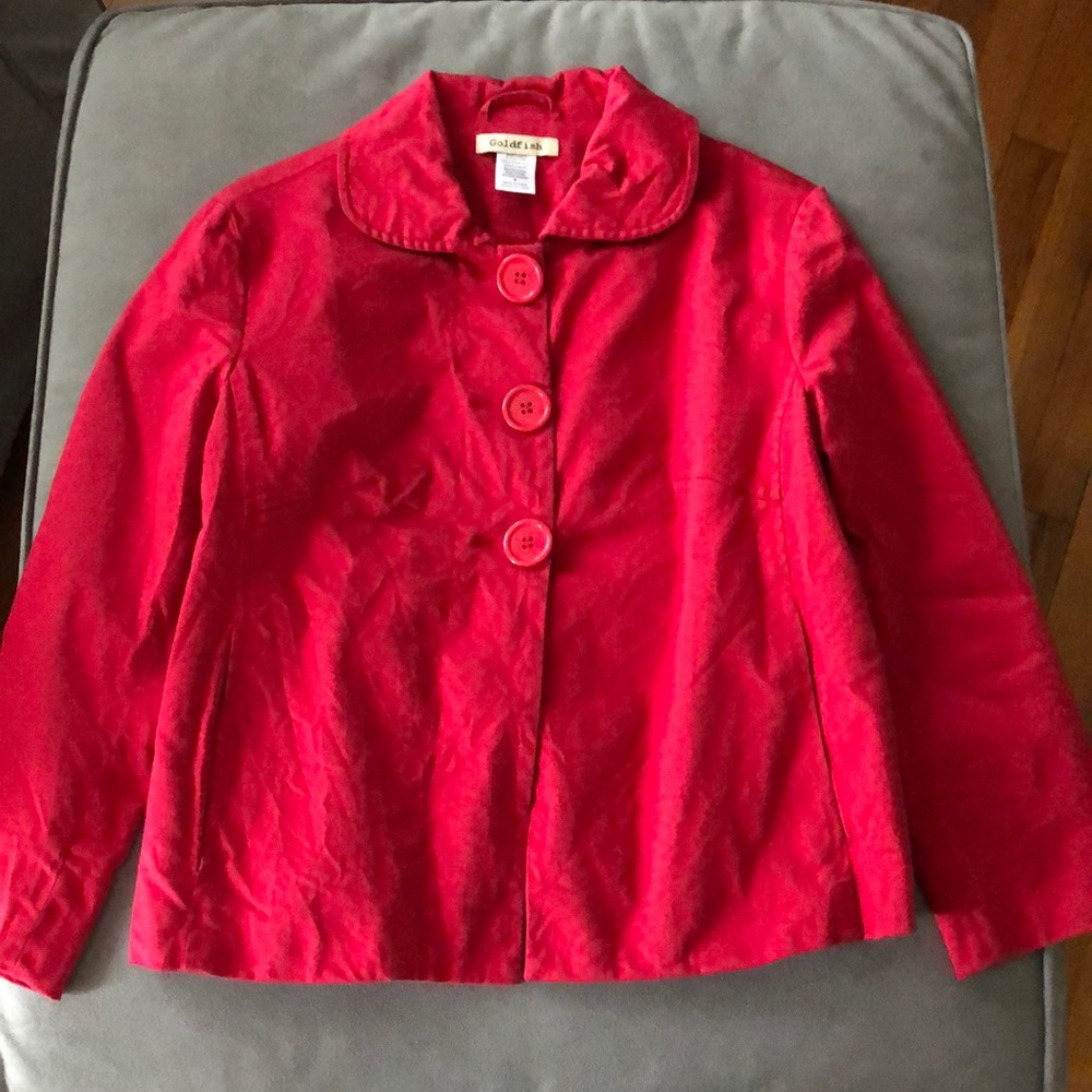 Goldfish cropped jacket